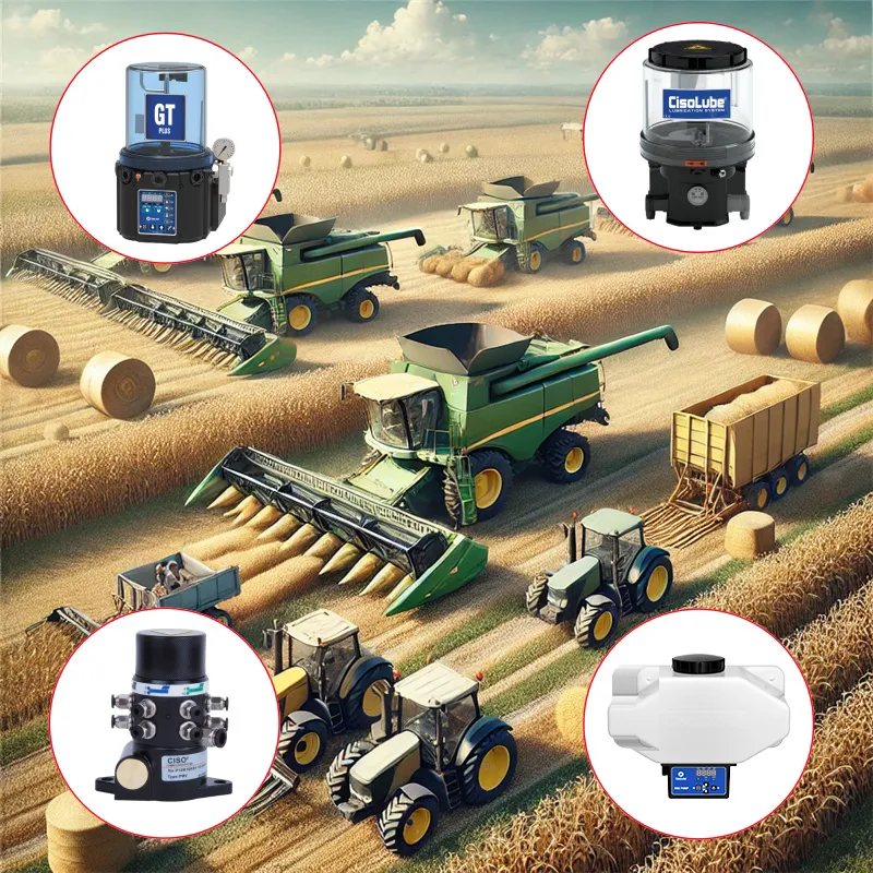 نظام التشحيم المركزي في الآلات الزراعية