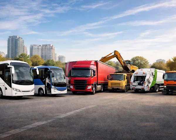 حلول تشحيم المركبات التجارية